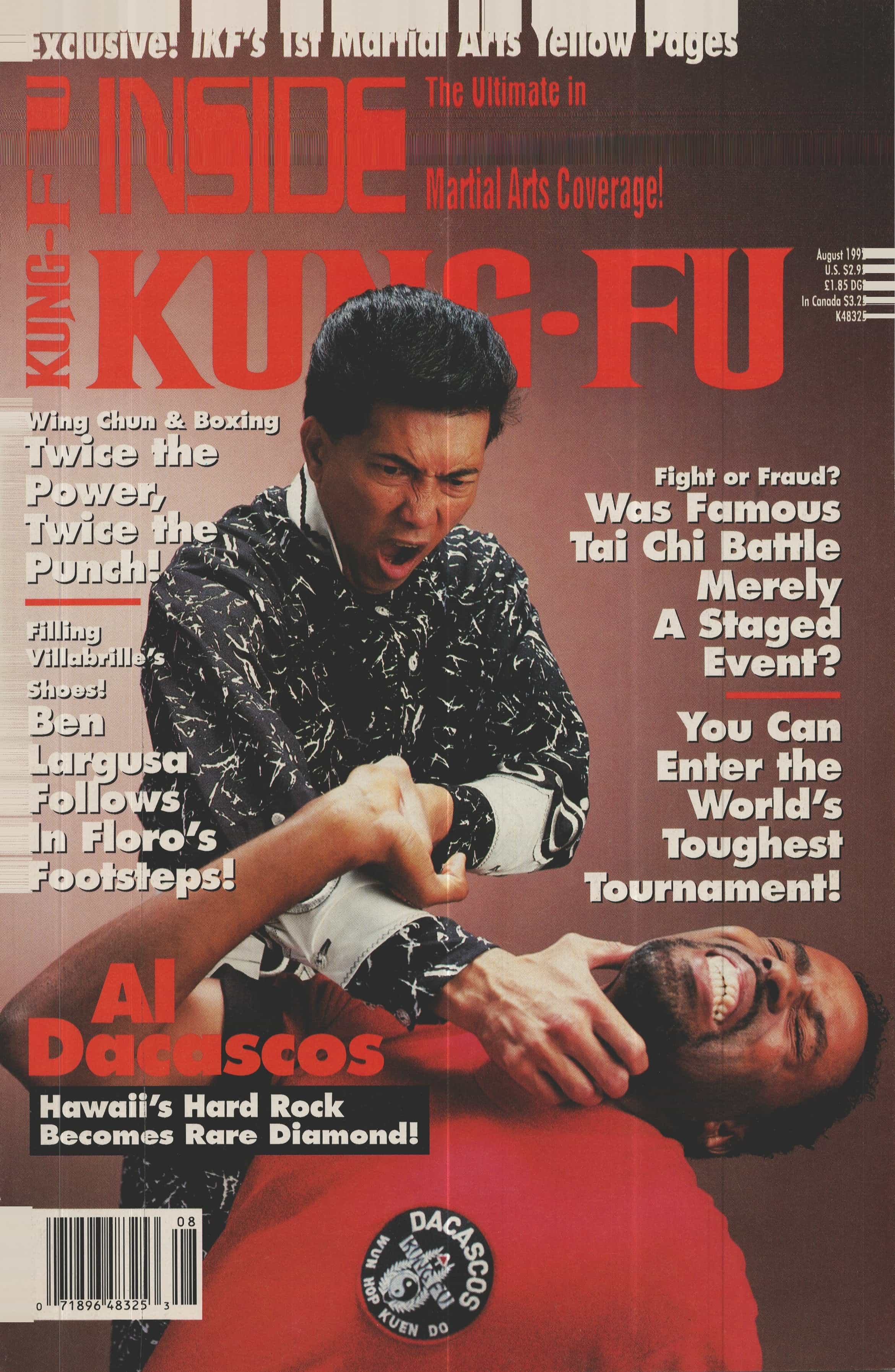 Digital Magazine Inside Kung Fu August 1992