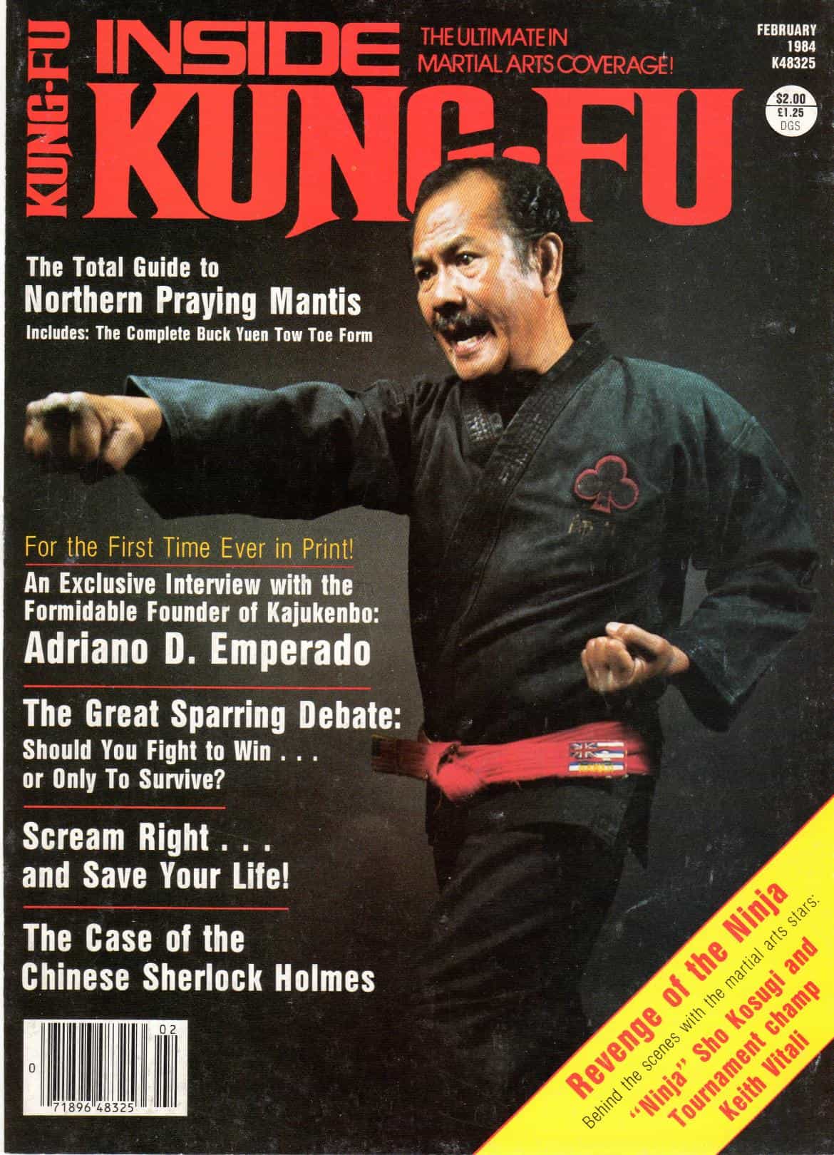 Digital Magazine Inside Kung Fu February 1984 84/02