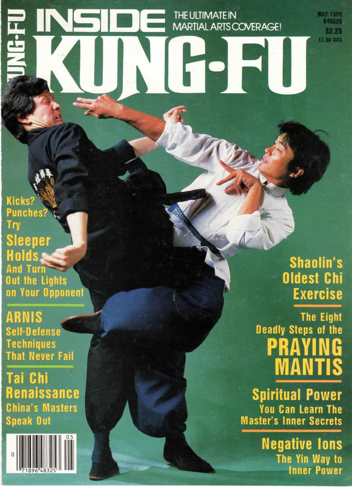 Digital Magazine Inside Kung Fu May 1985 85/05