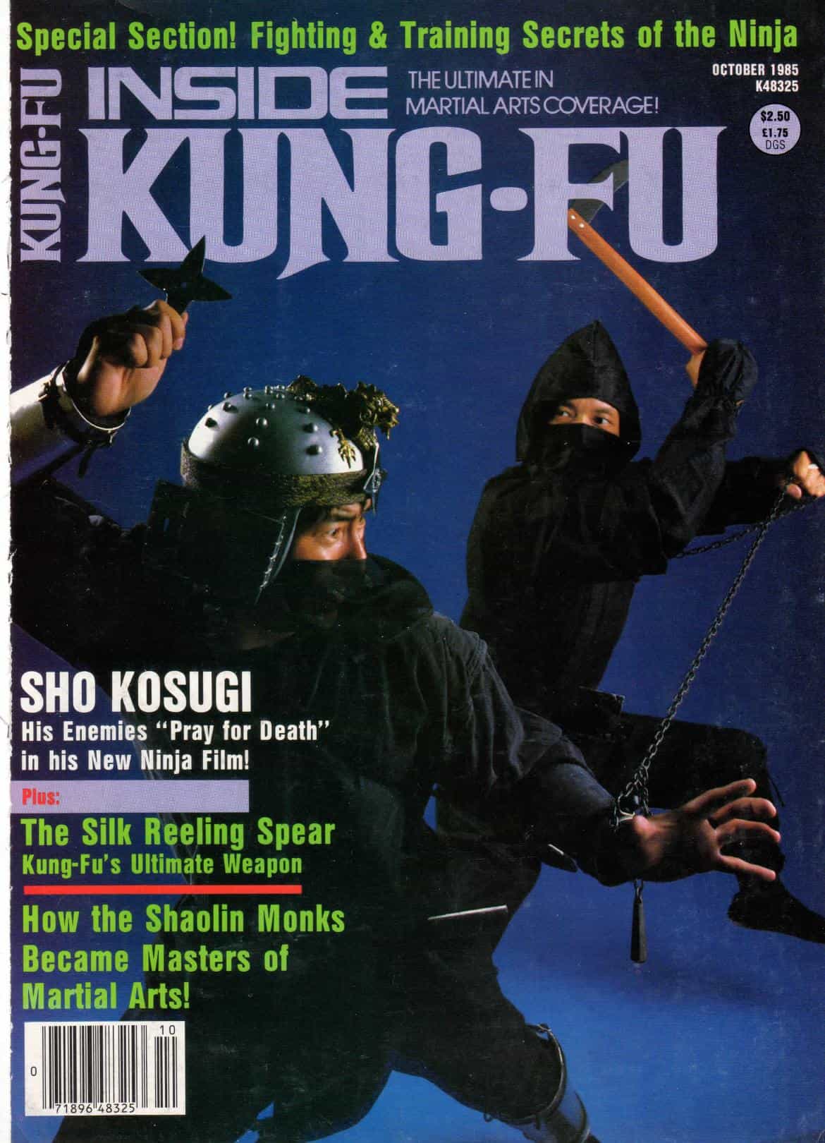 Digital Magazine Inside Kung Fu October 1985 85/10