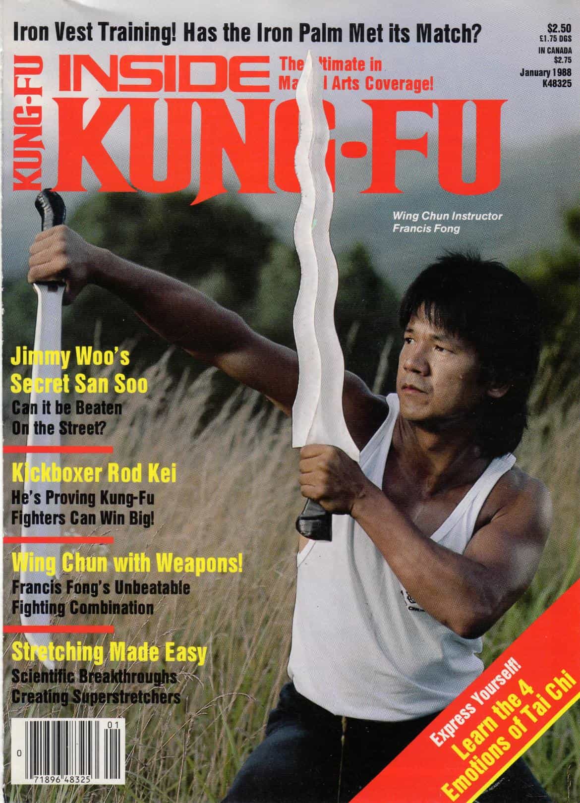Inside Kung Fu January 1988 Digital Magazine