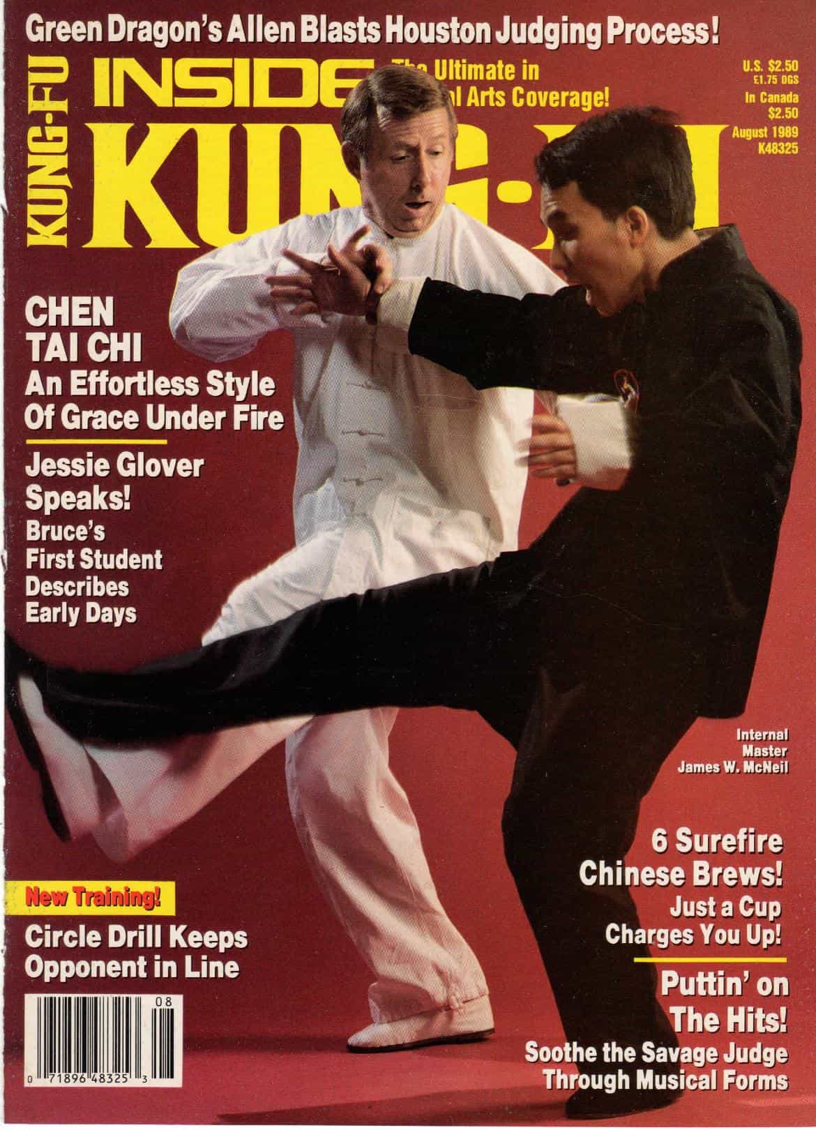 Digital Magazine Inside Kung Fu August 1989 89/08