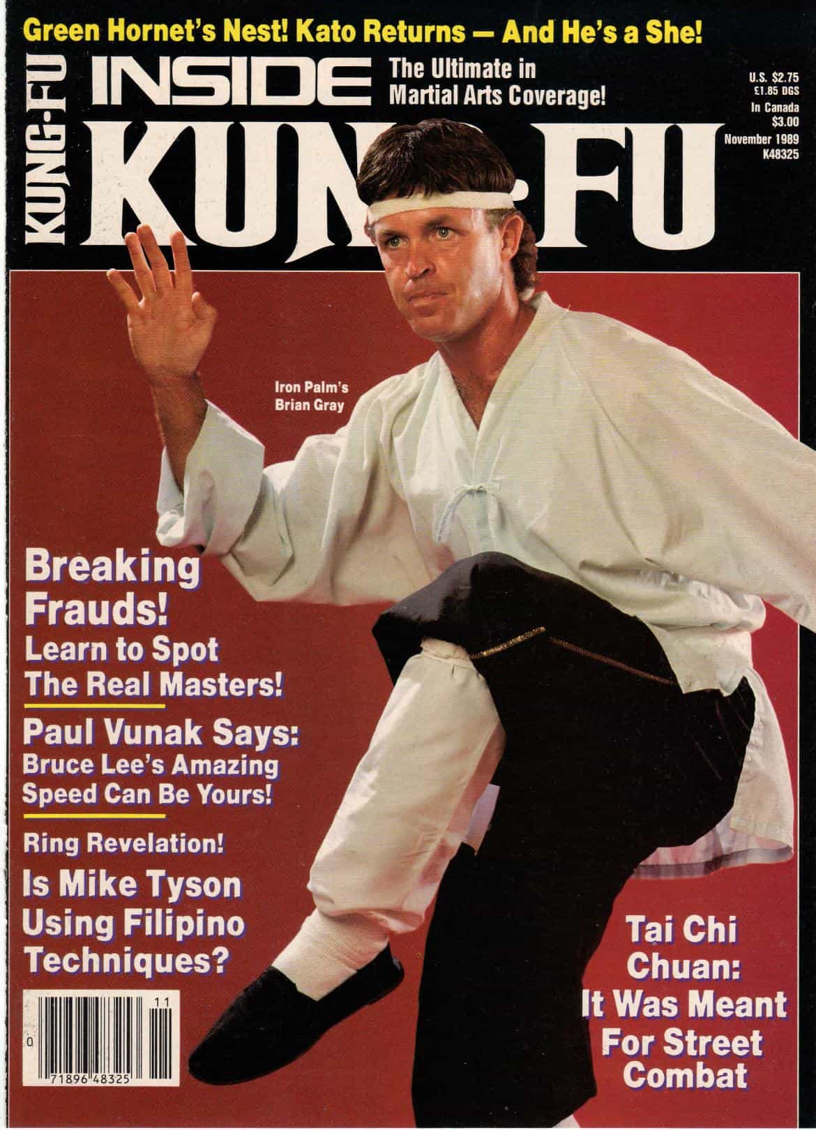 Inside Kung Fu November 1989 Digital Magazine