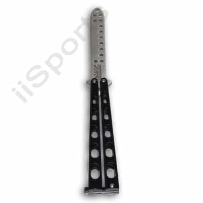Ronin Gear #225 Practice Balisong Butterfly Knife Gloss Black