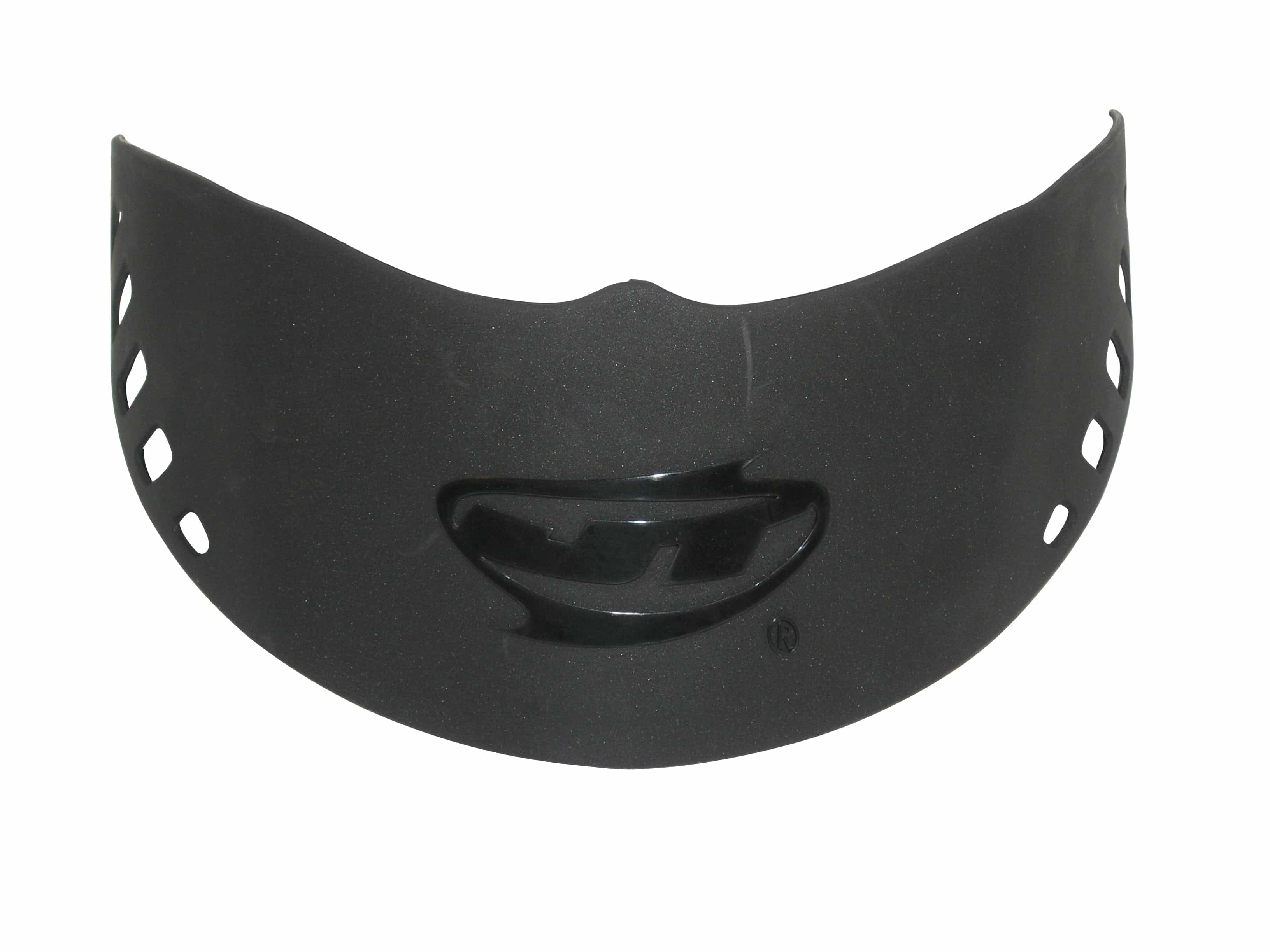 JT Bounce Reverse Visor Headshield, Black