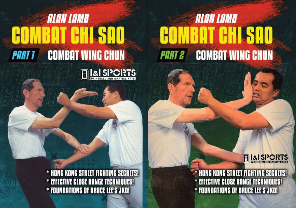 2 Dvd Set Combat Wing Chun Chi Sao Close Quarters Fighting - Alan Lamb, Dvd