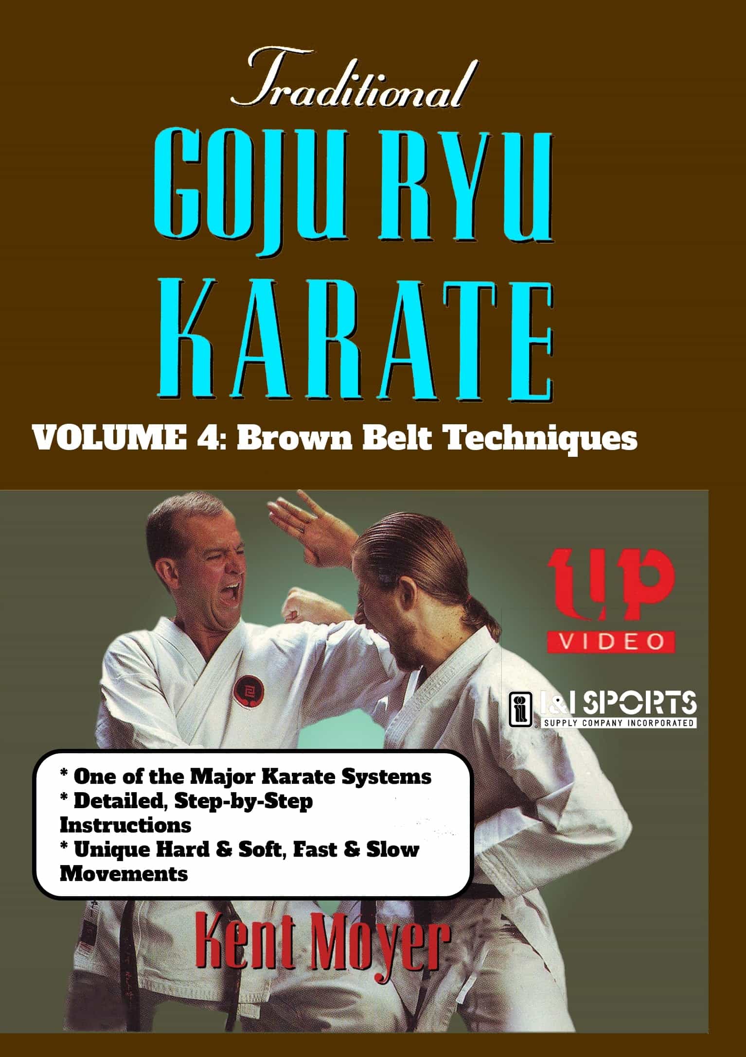 Traditional Goju Ryu Karate #4 Brown Belt Techniques Kata Bunkai Dvd Kent Moyer, Dvd