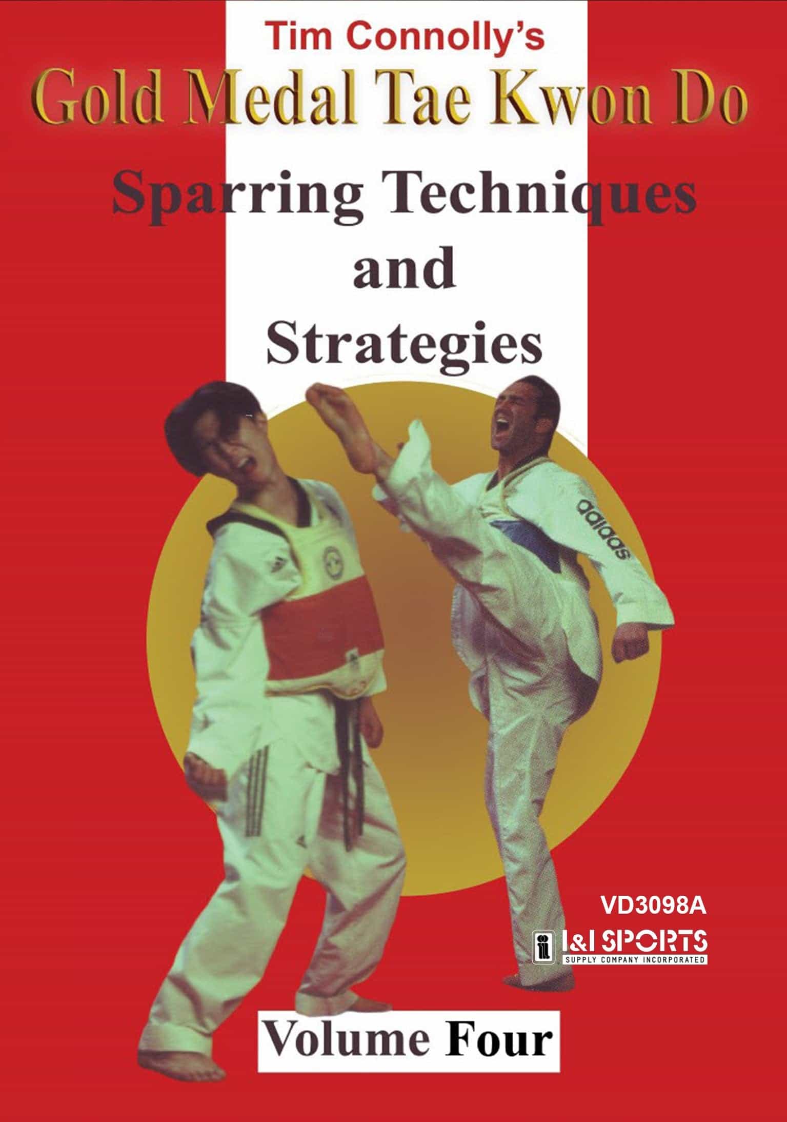 Tim Connolly Gold Medal Tae Kwon Do #4 Sparring Dvd Korean Martial Arts, Dvd