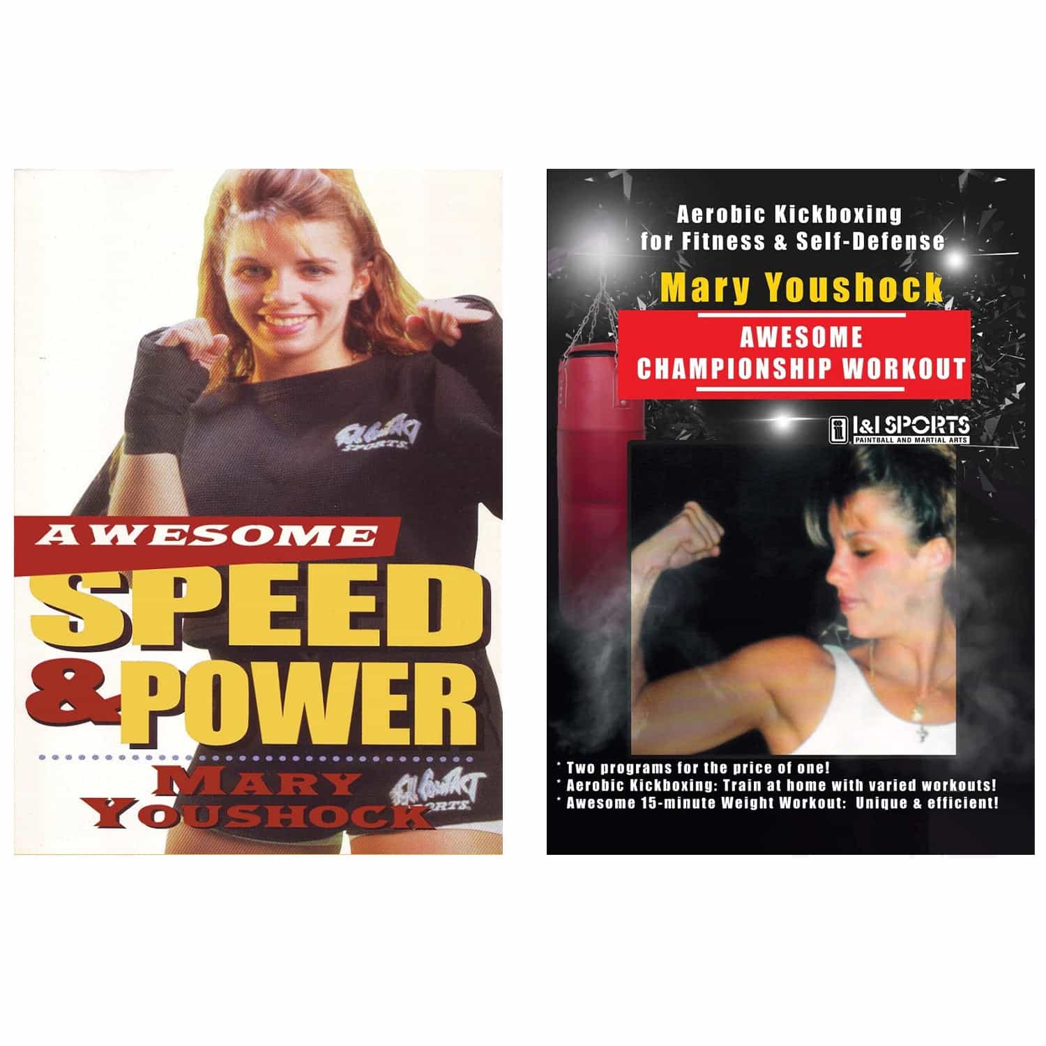 2 DVD Set Awesome Speed & Power Martial Arts Aerobic