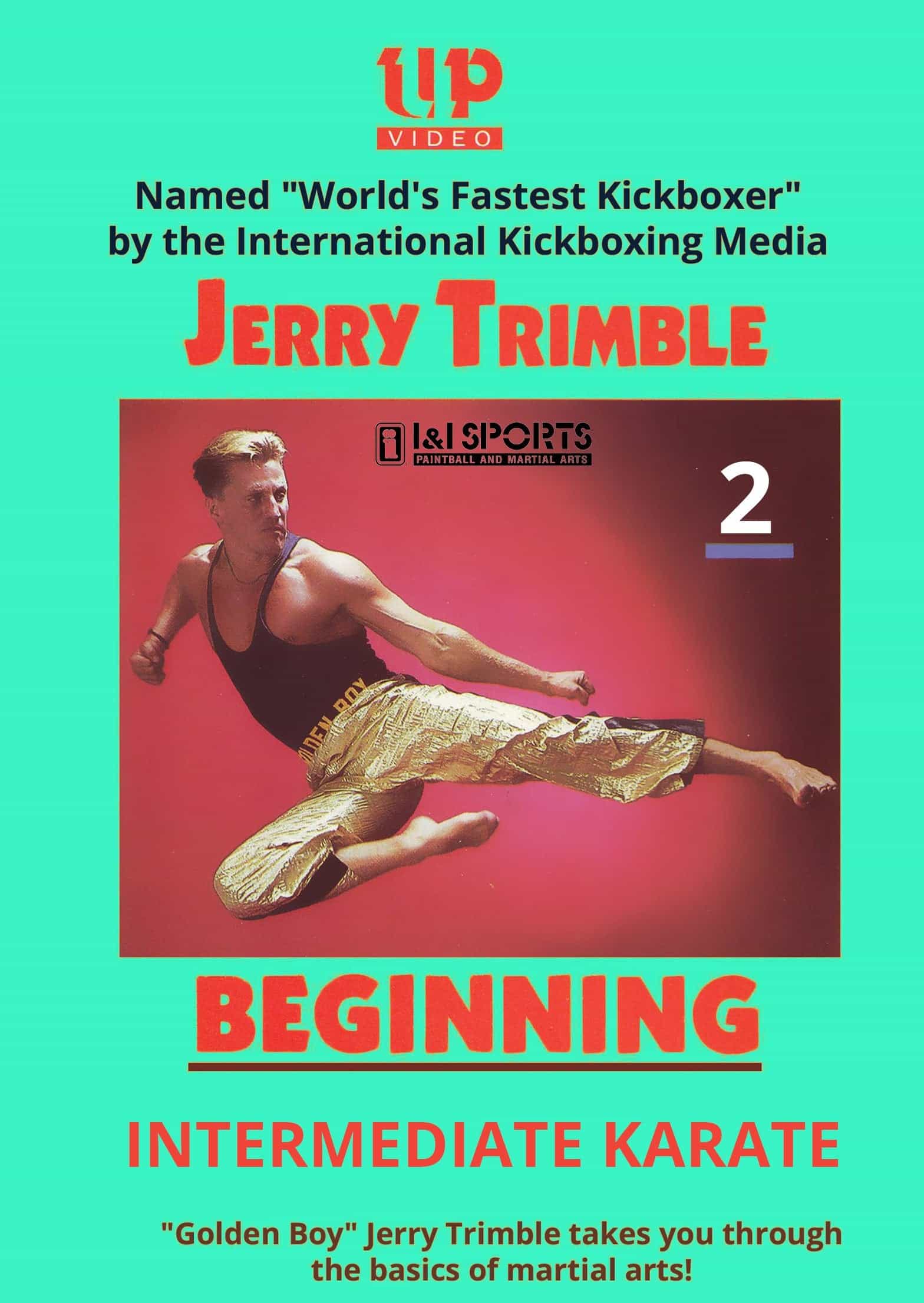 Jerry Trimble Beginning Intermediate Karate #2 DVD