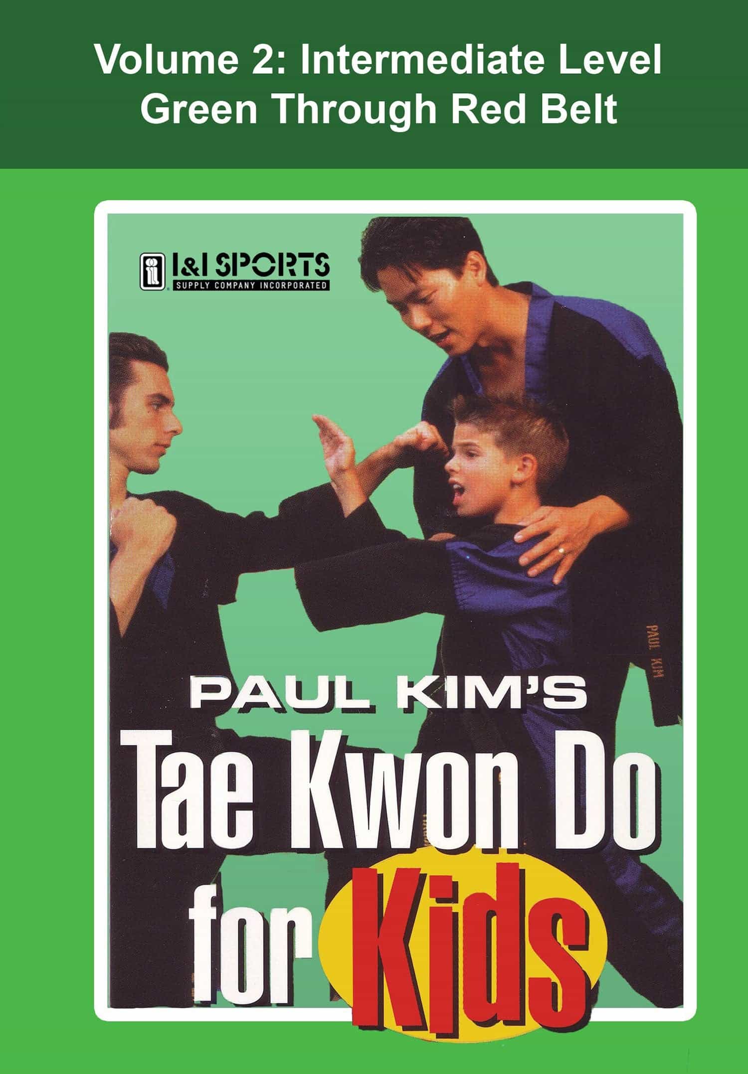 Tae Kwon Do For Kids #2 Intermediate Combinations Forms Techniques Dvd Paul Kim, Dvd