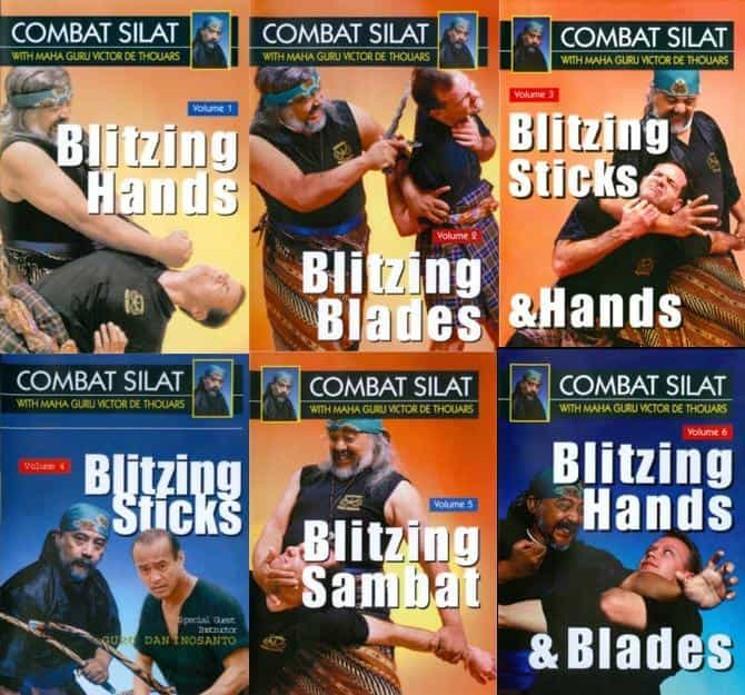 6 DVD Set Indonesian Martial Arts Combat Pentjak Silat by Guru Victor DeThouars