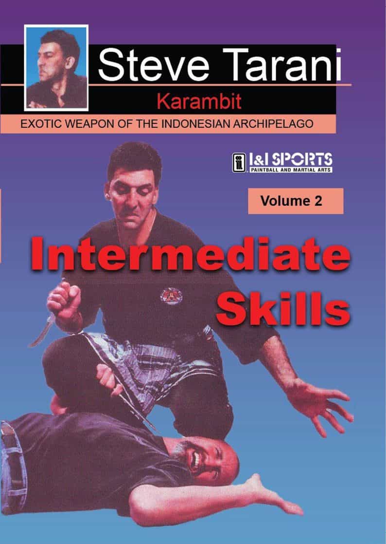 Indonesian Karambit Blade #2 Intermediate Skills Dvd Steve Tarani Knife Fighting, Dvd