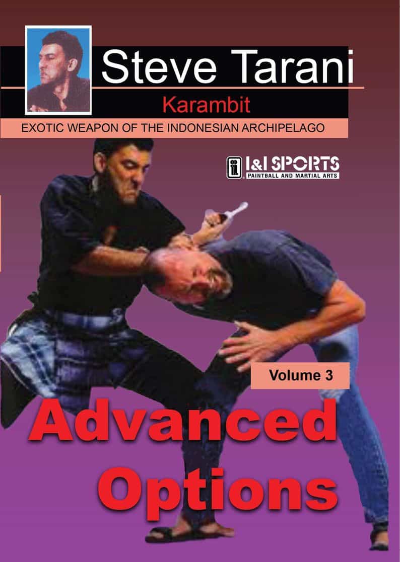 Indonesian Karambit Blade Weapons #3 Advanced Options Dvd Steve Tarani Knife, Dvd