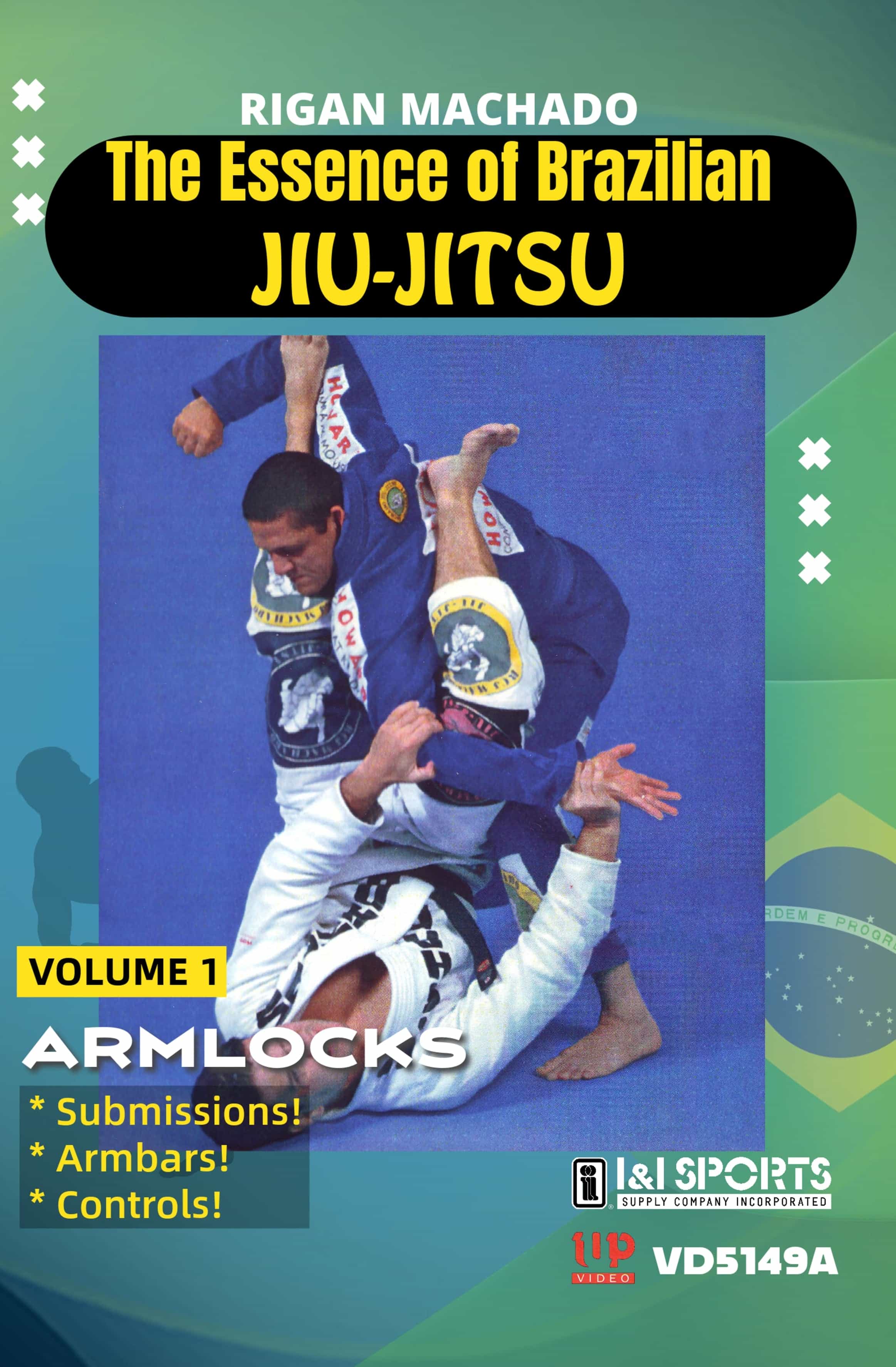 Brazilian Jiu Jitsu Arm Locks DVD by Rigan Machado