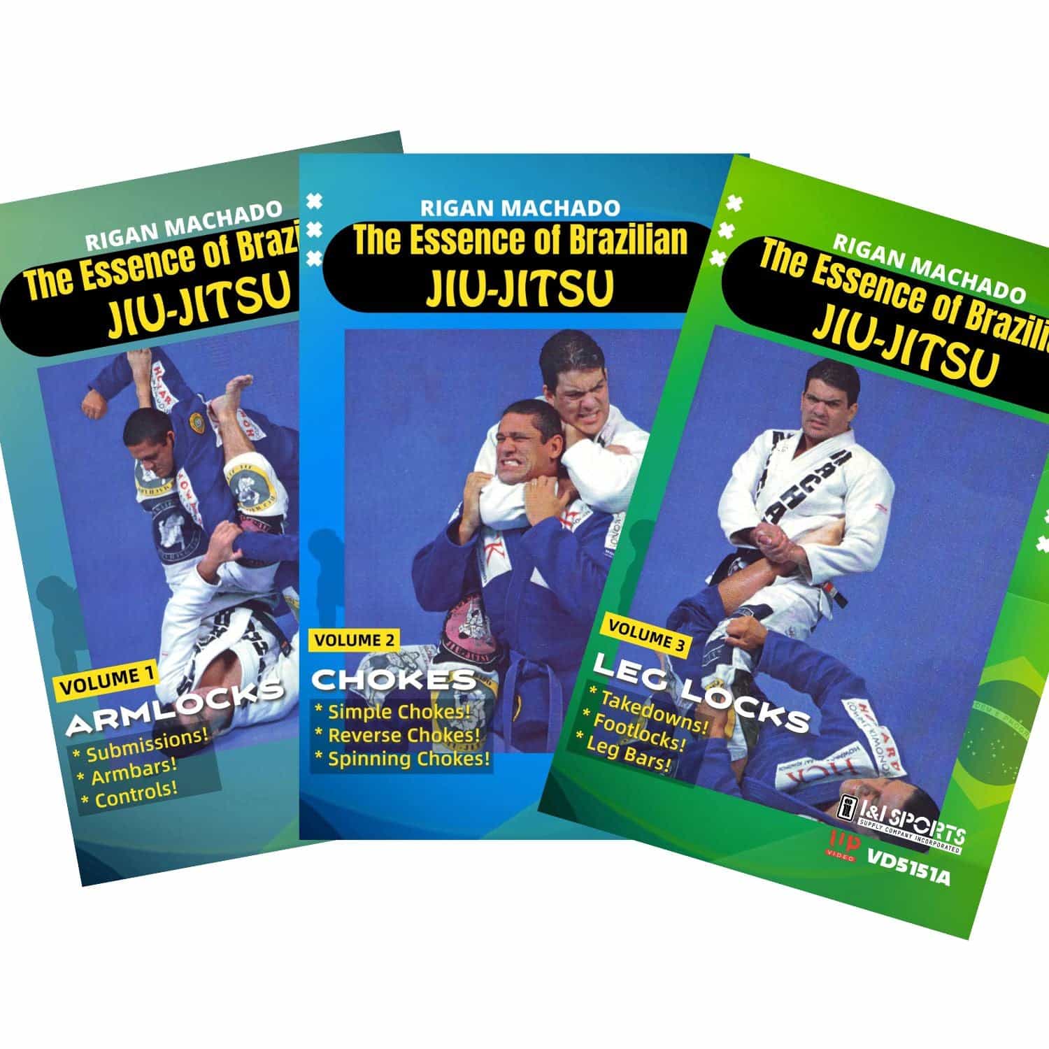 3 DVD Set Essence of Brazilian Jiu Jitsu