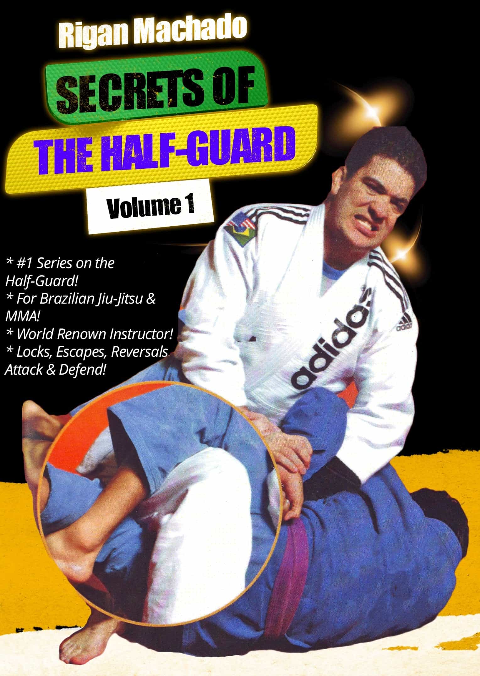 Brazilian Jiu Jitsu Secrets of Half-Guard #1 DVD