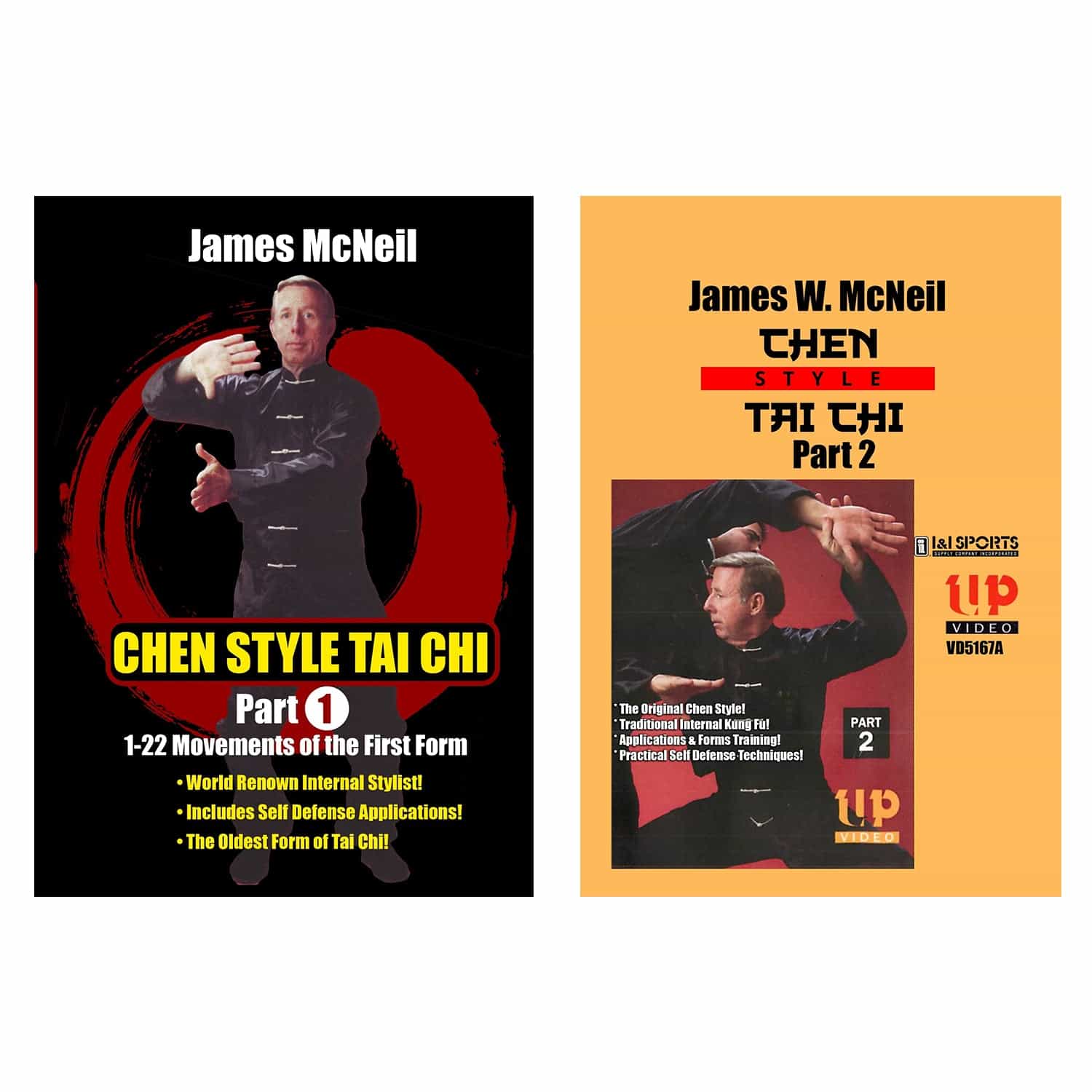 Chen Style Tai Chi Chuan 2 DVD Set by James McNeil