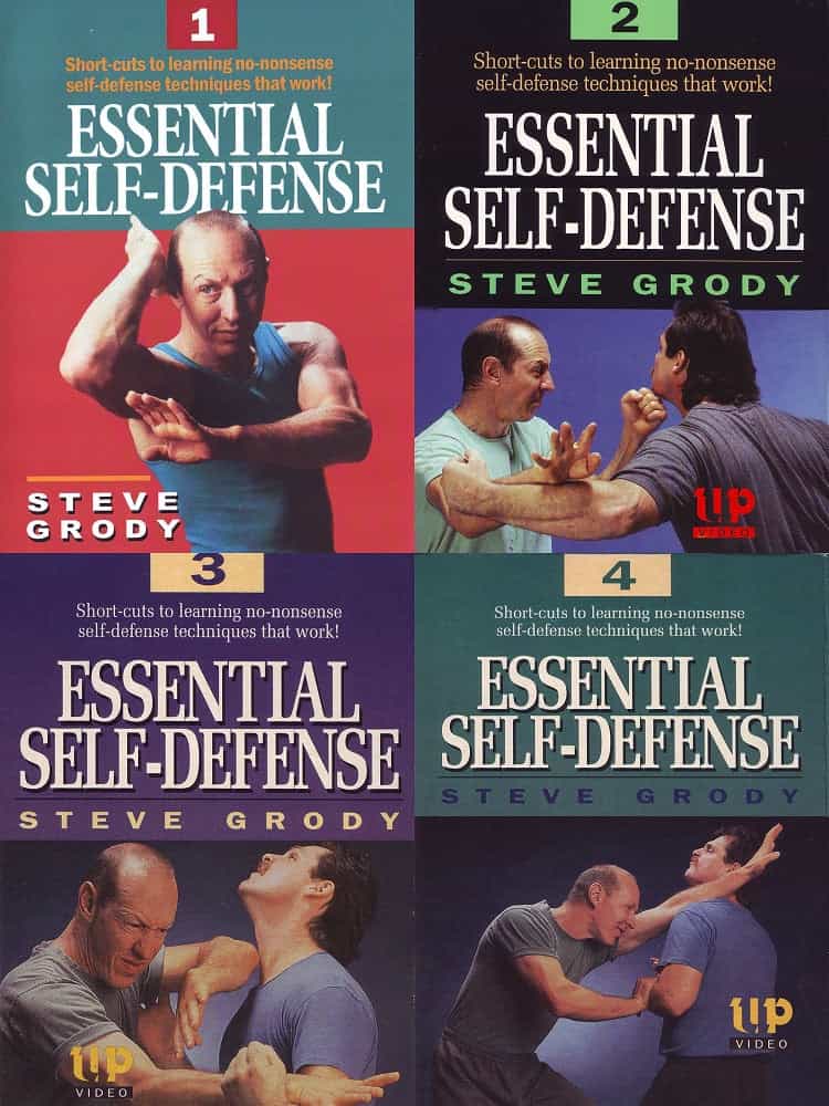 Essential Self-Defense by Steve Grody 4 DVD Set