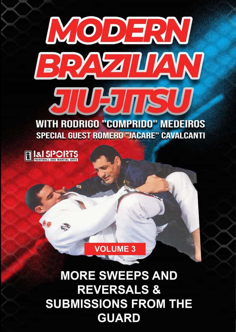 Modern Brazilian Jiu Jitsu #3 DVD by Rodrigo Comprido Medeiros
