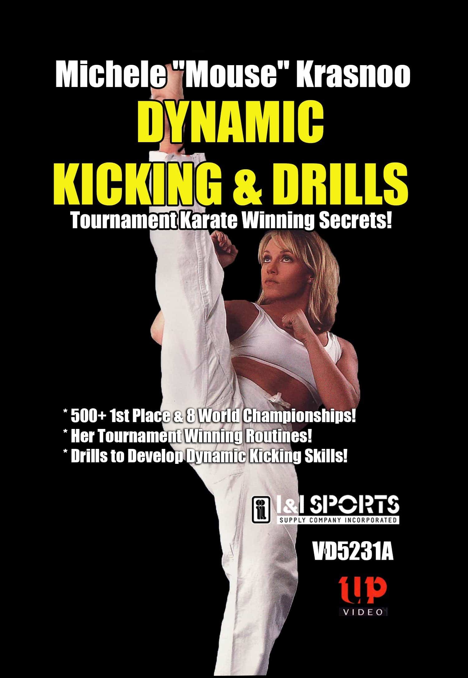 Dynamic Kicking & Drills Dvd Michele Mouse Krasnoo Kicks, Dvd