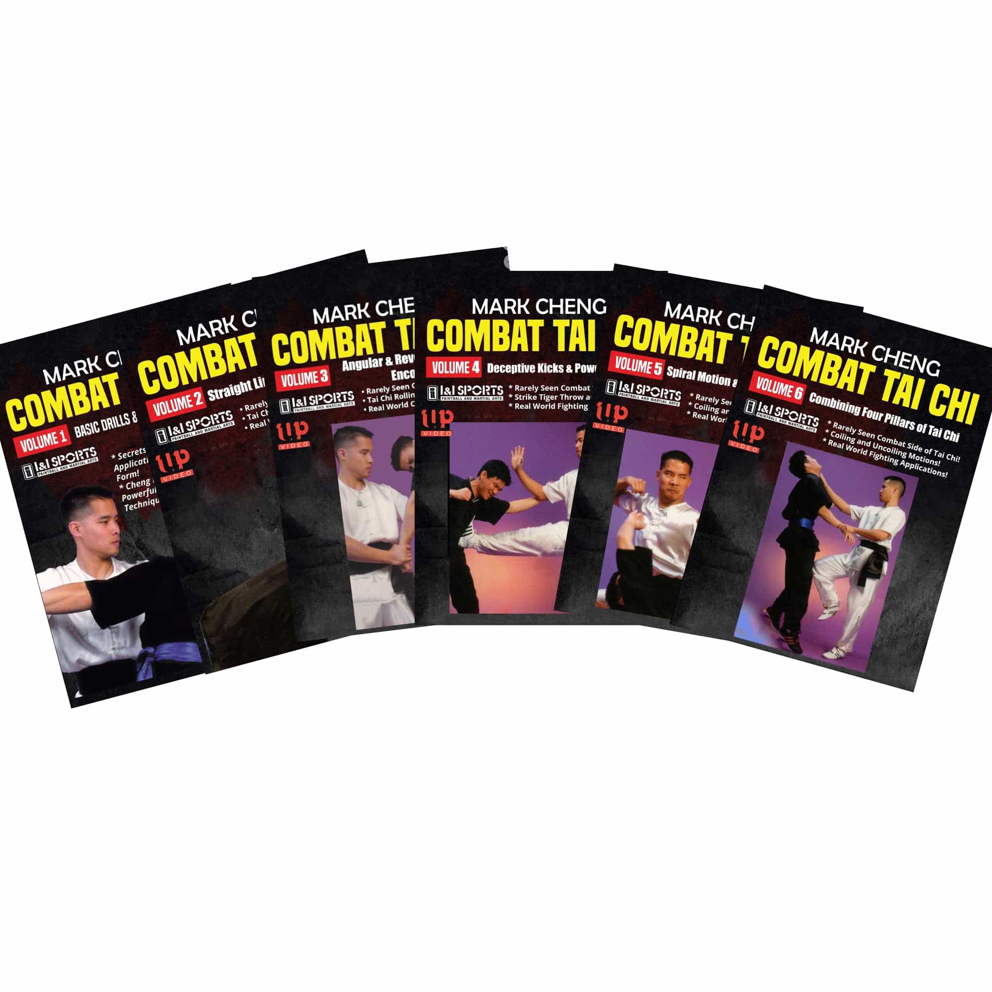 6 Dvd Set Combat Tai Chi Yang Style - Mark Cheng, Dvds