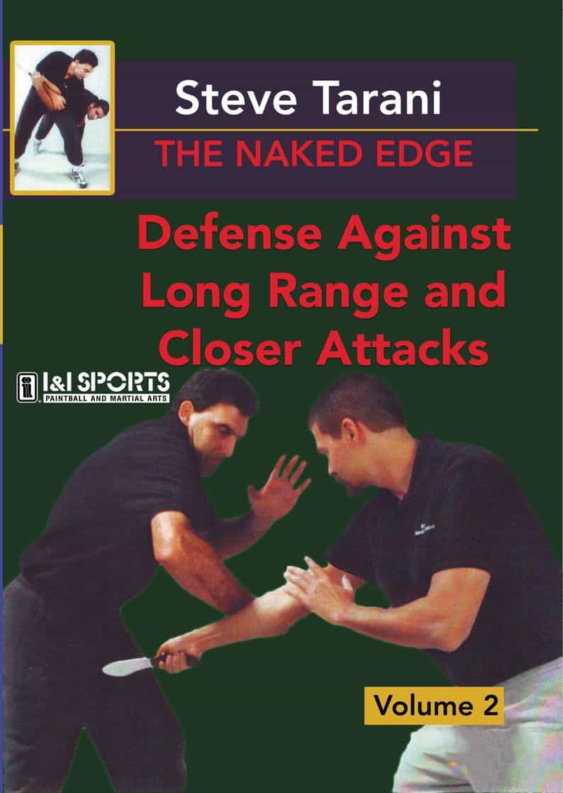 Naked Edge #2 Defense Against Long & Close Range Knife Attacks Dvd Steve Tarani, Dvd