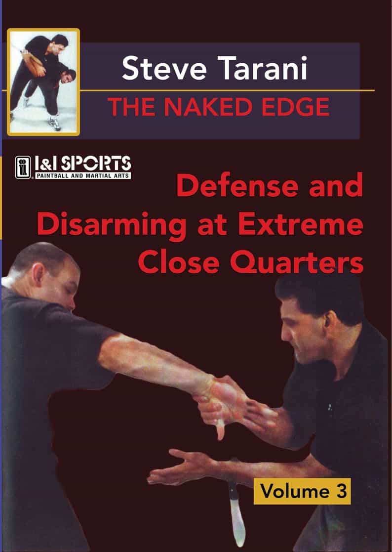 Naked Edge #3 Defense & Disarming Extreme Close Quarter Knives Dvd Steve Tarani, Dvd