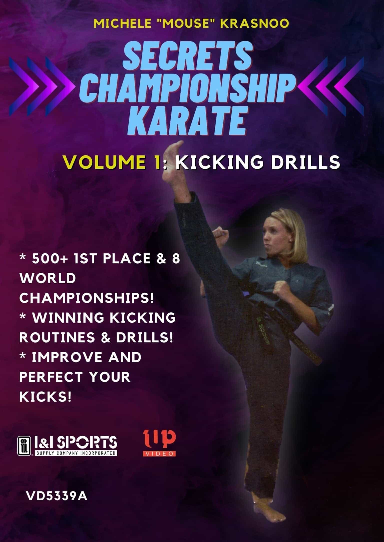 Secrets Of Championship Karate #1: Kicking DVD