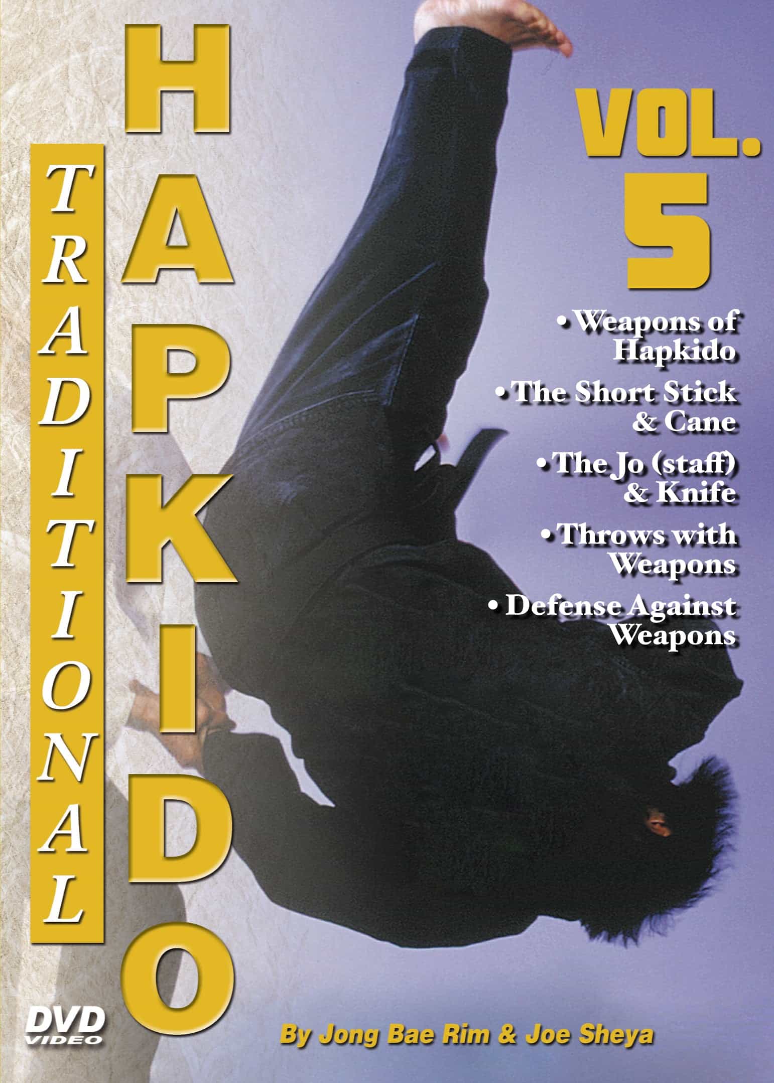 Traditional Hapkido #5 Weapons Short Stick Cane Staff Knife Dvd Gm Jong Bae Rim