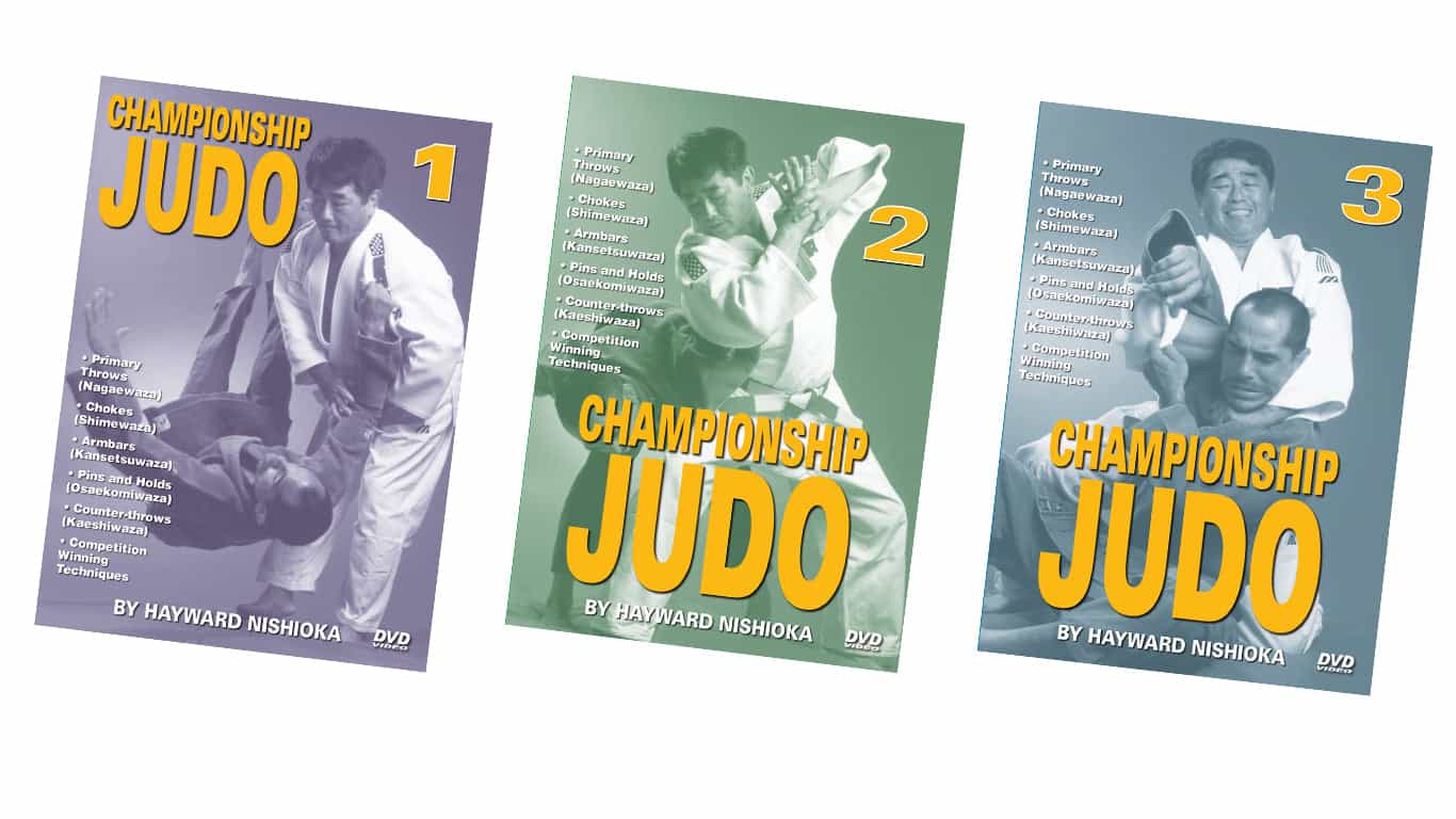 Championship Judo 3 DVD Set by Hayward Nishioka