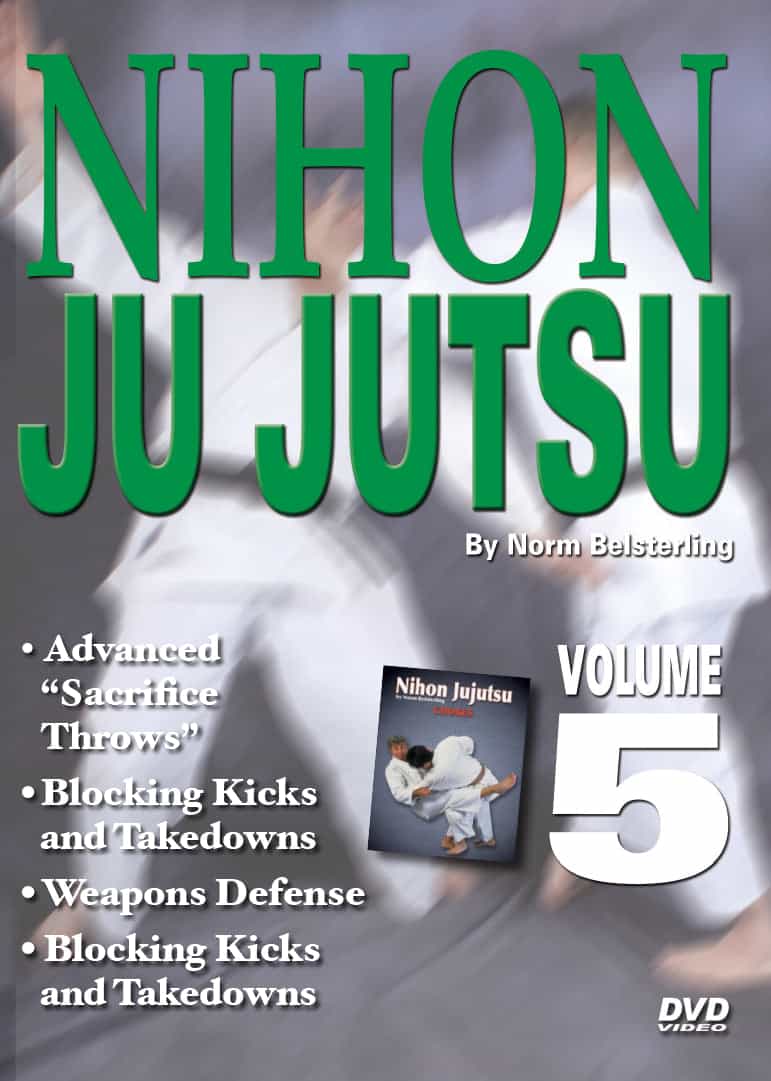 Nihon Ju Jutsu #5 Dvd Norm Belsterling Advanced Blocks Takedowns Weapons Defense