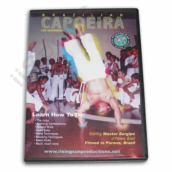 Brazilian Capoeira For Beginners Dvd Master Sergipe