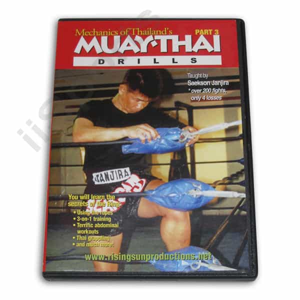 Muay Thai Drills DVD by Saekson Janjira