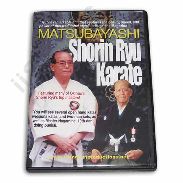 Matsubayashi Shorin Ryu Karate DVD by Chotoku Omine