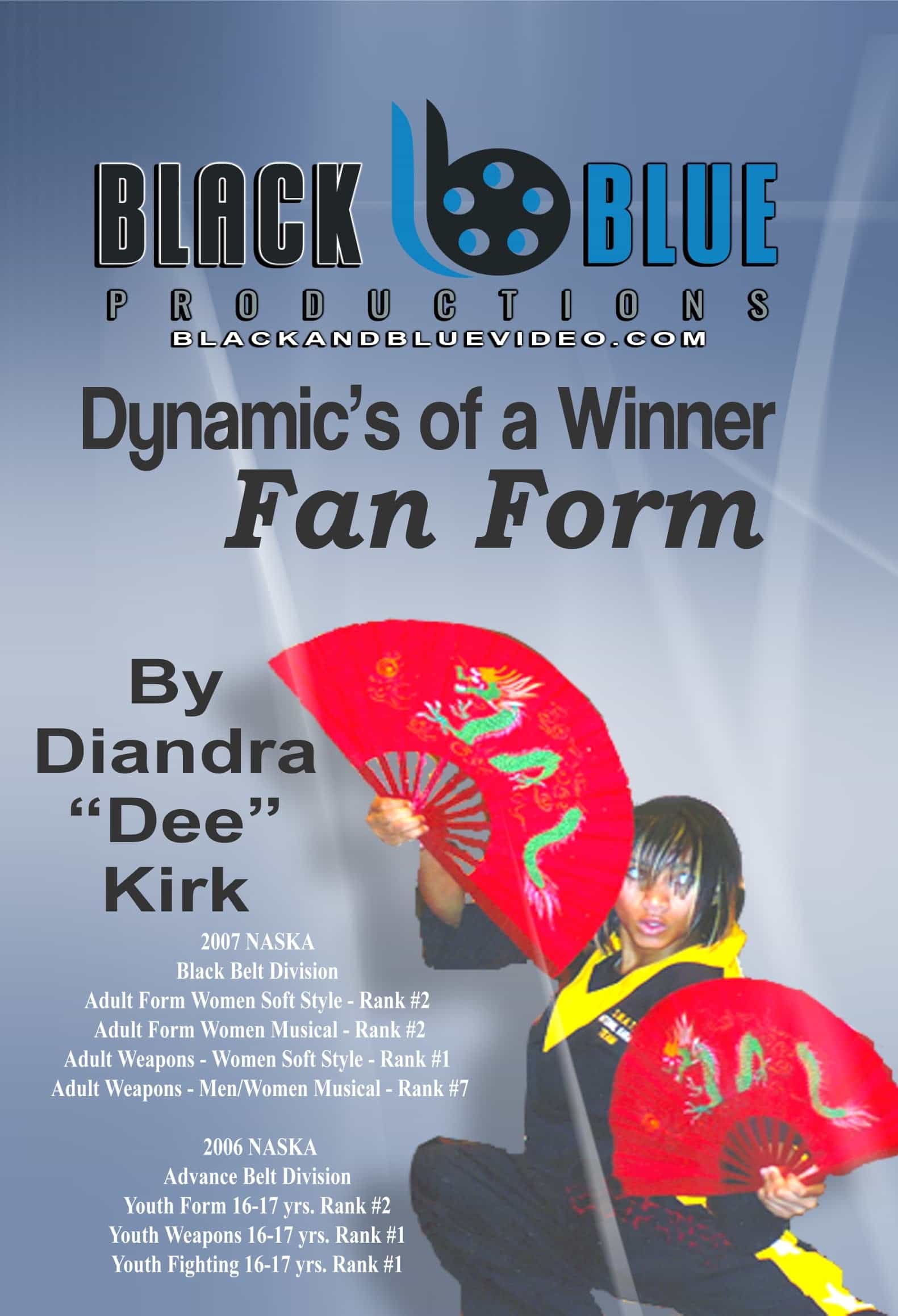 Tournament Karate Fan Form Kata DVD