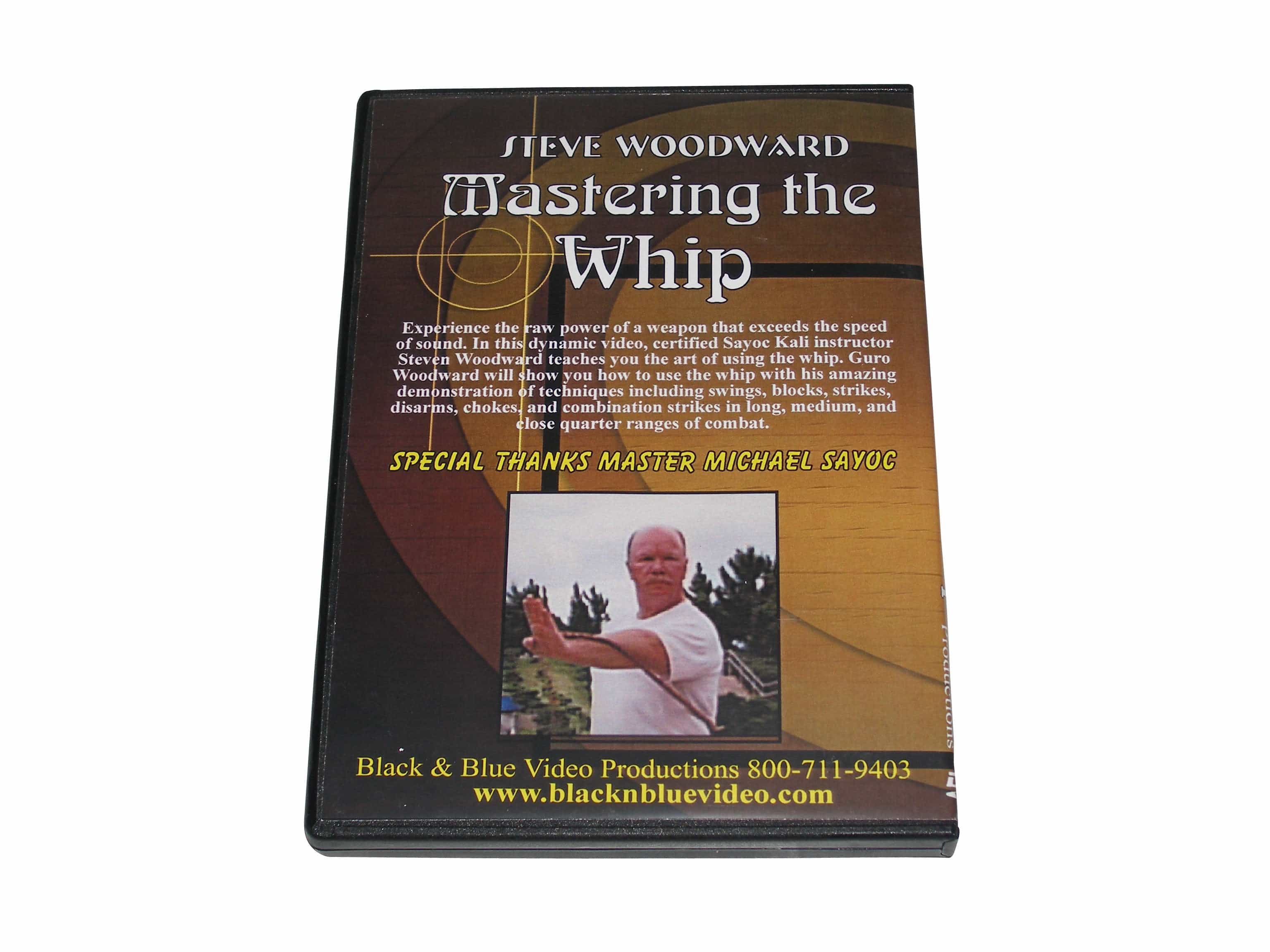 Master The Sayoc Kali Martial Arts Whip Dvd Steven Woodward