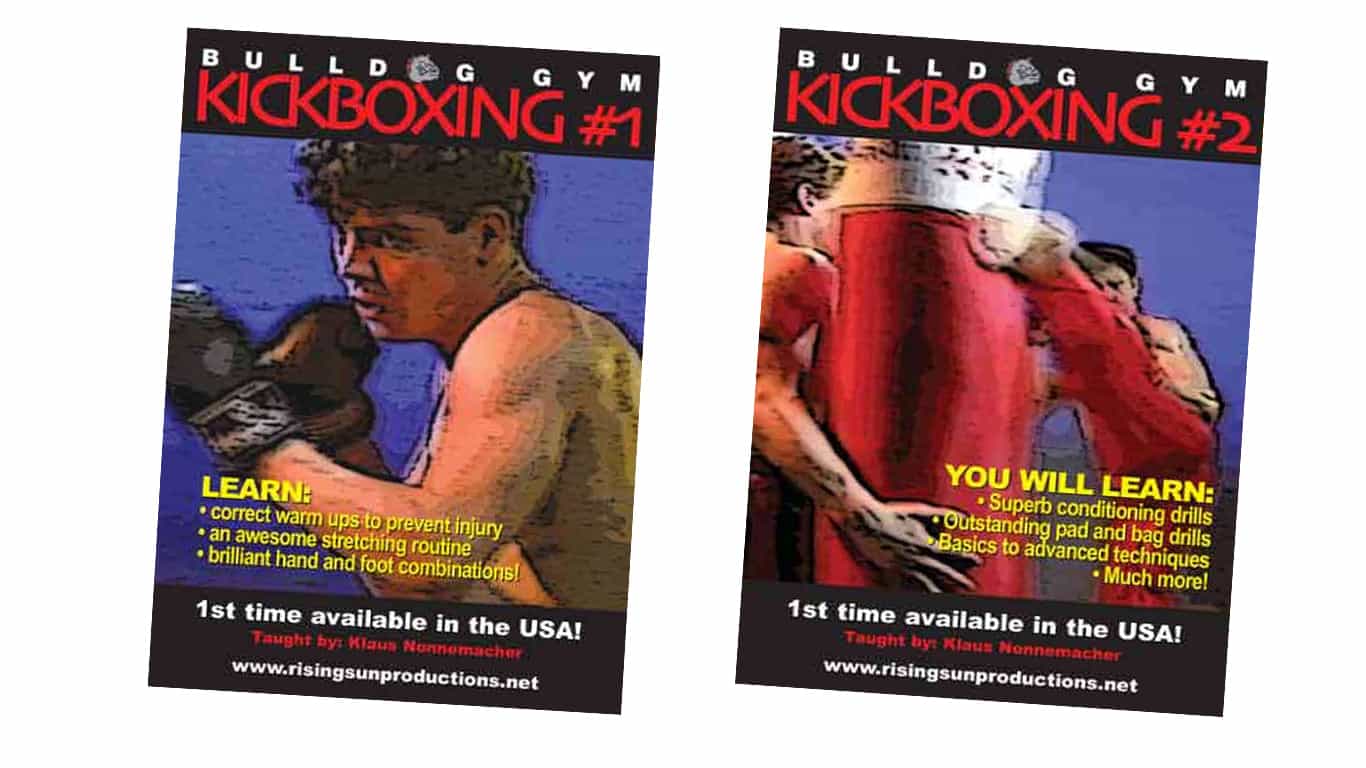 2 Dvd Set German Kickboxing - Klaus Nonnebacker