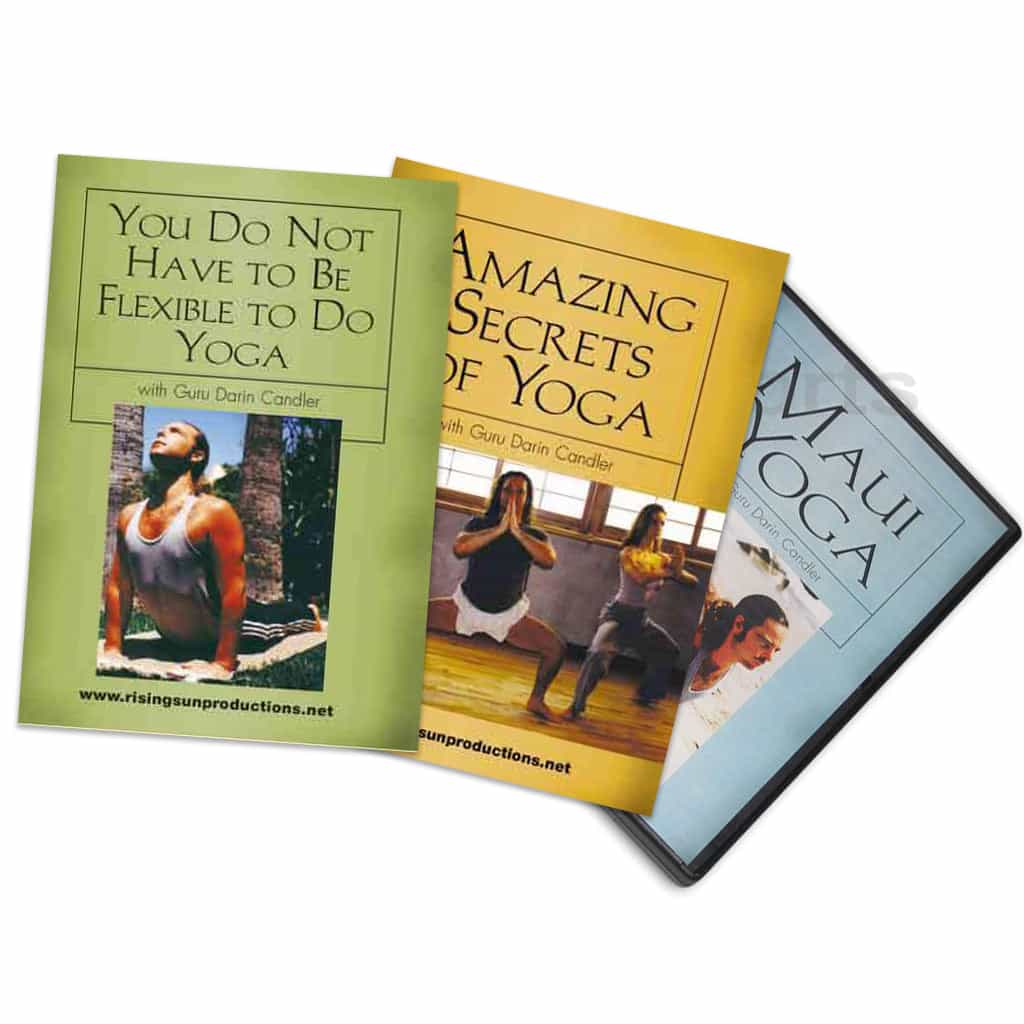 3 DVD Set Secrets of Yoga by Darin Candler