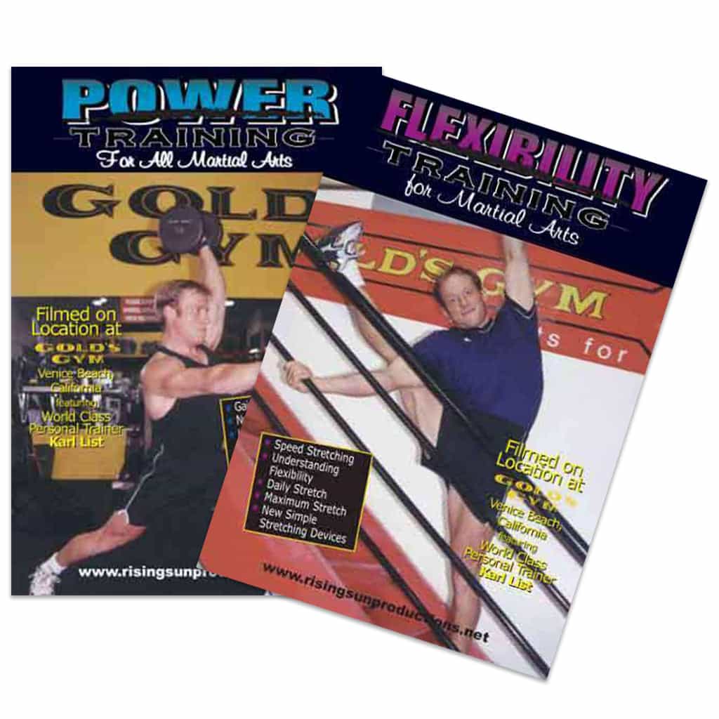 2 DVD Set Gold's Gym Martial Fitness by Karl List