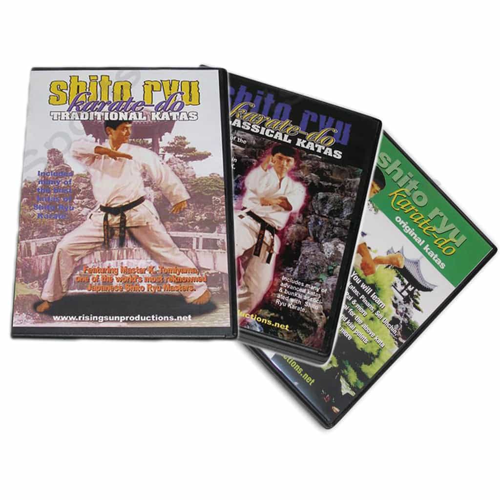 3 DVD Set Shito Ryu Karate by Master Kenji Tomiyama
