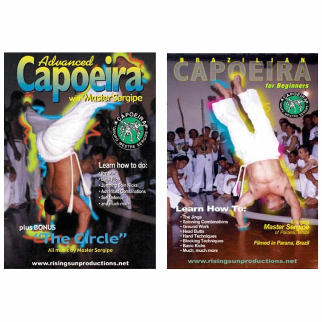 2 DVD Set Brazilian Capoeira Dance Martial Arts