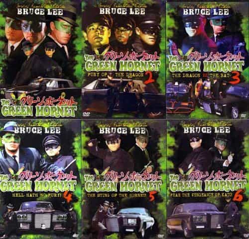 6 Dvd Set The Original Green Hornet 66-67 Tv Series Bruce Lee 26 Episodes