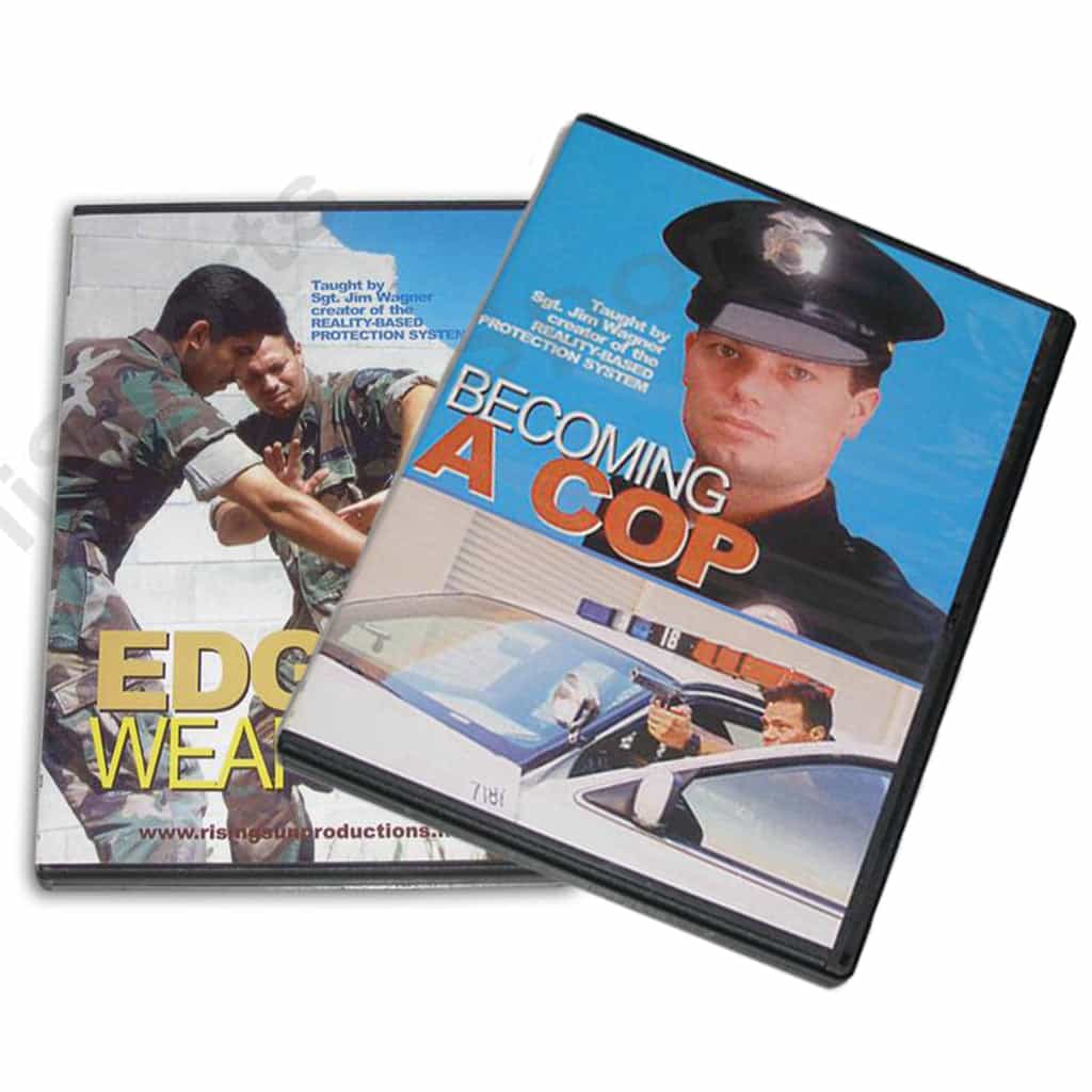 2 DVD Set Becoming a Cop Reality Self Defense