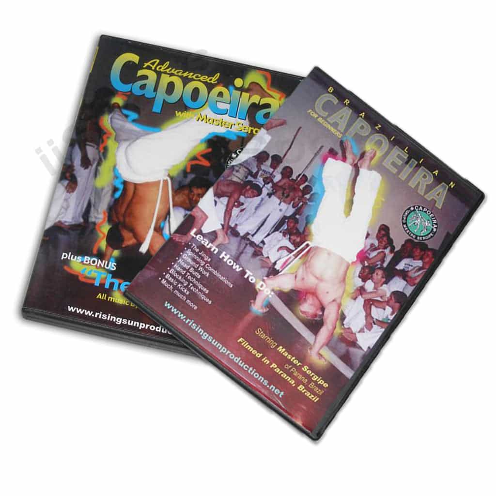 2 DVD Set Capoeira Brazilian Native Self Defense by Master Sergipe