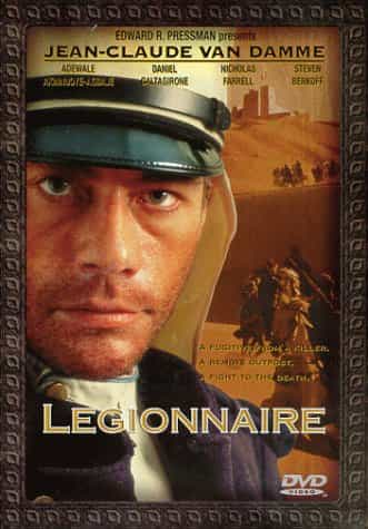 Legionnaire Movie Dvd Jean-Claude Van Damme