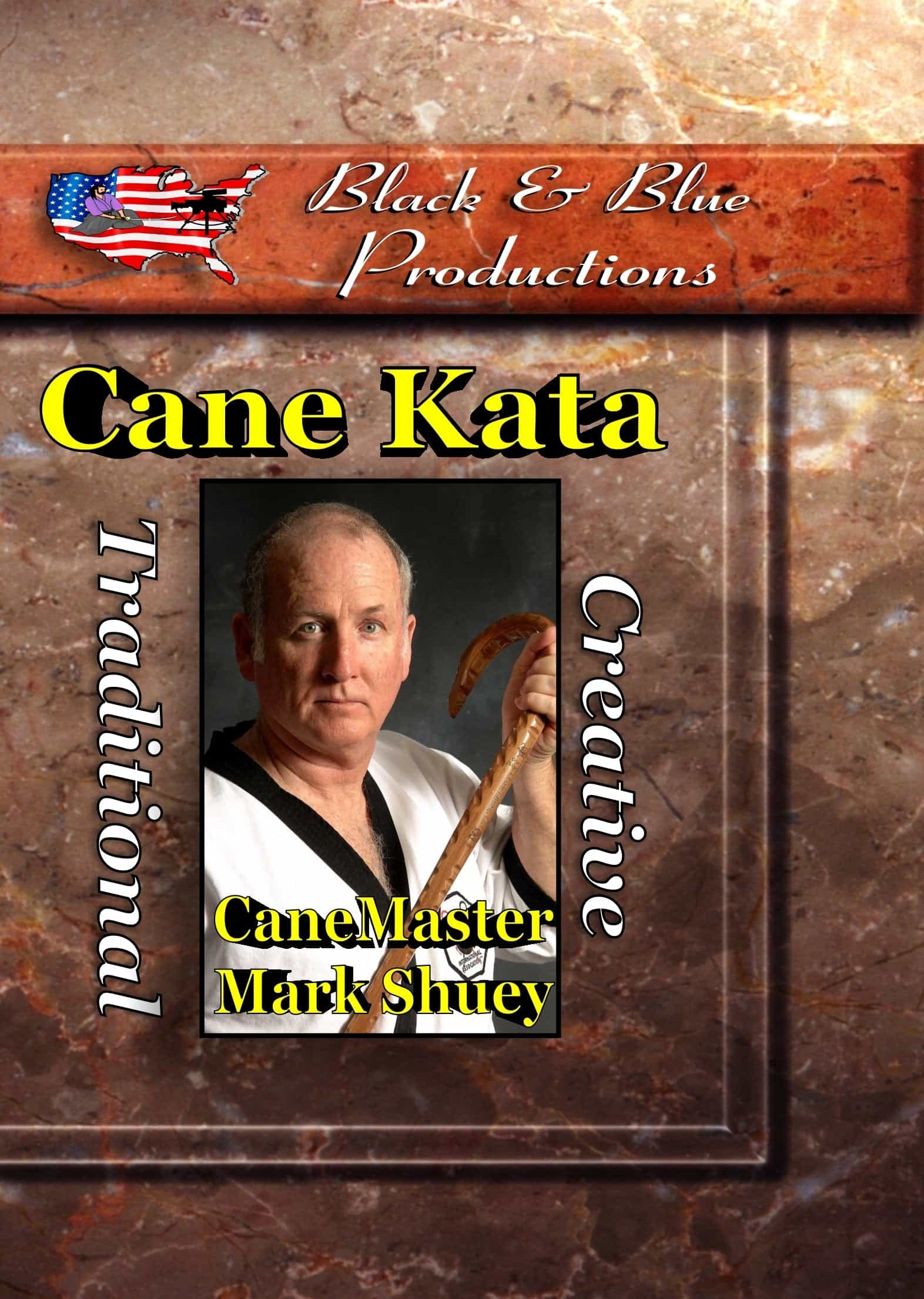 Advanced Cane Kata & Techniques Dvd Mark Shuey Sr, Dvd