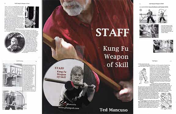 Dvd & Book Set Chinese Staff Kung Fu Weapon Of Skill Dvd Ted Mancuso Bo Jo