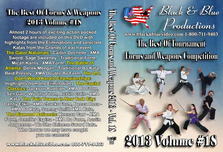 2013 #18 Best Tournament Karate Forms & Weapons Competition DVD