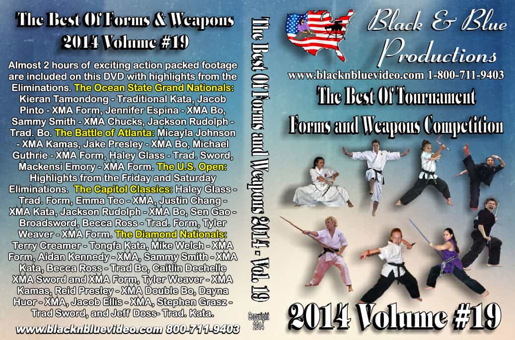 2014 Best Forms & Weapons Tournament Karate DVD